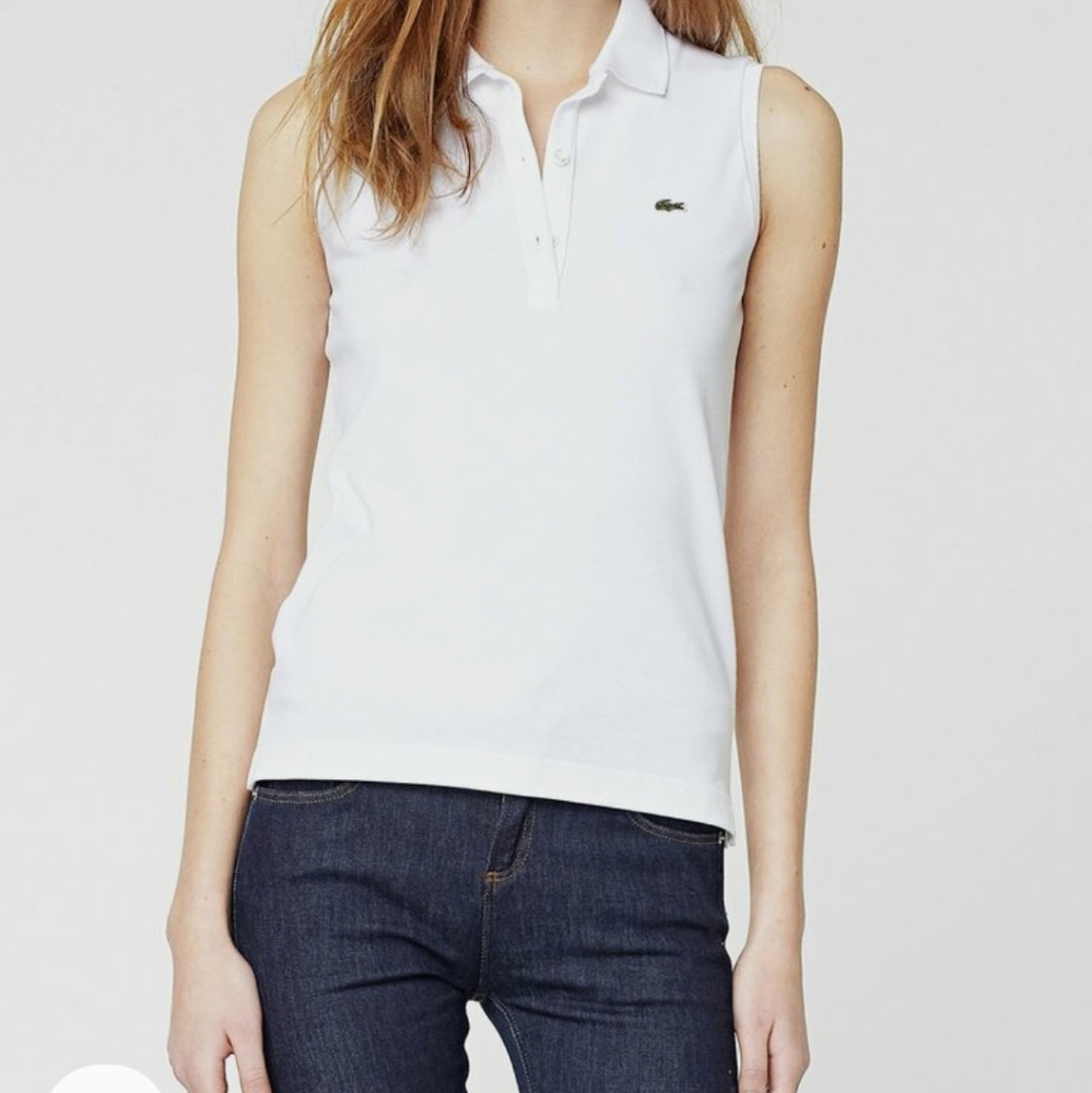 Lacoste sleeveless polo